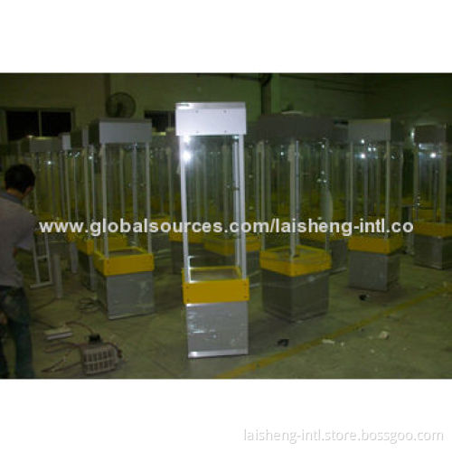Watch Display Tower with Lights, Measures 500 x 500 x 1,900mmNew